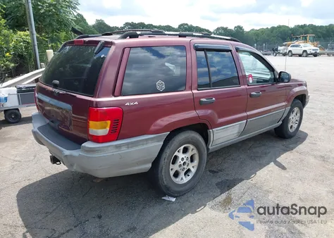 2000 Jeep Grand Cherokee Laredo из США, поврежденный, VIN 1J4GW48S0YC134456